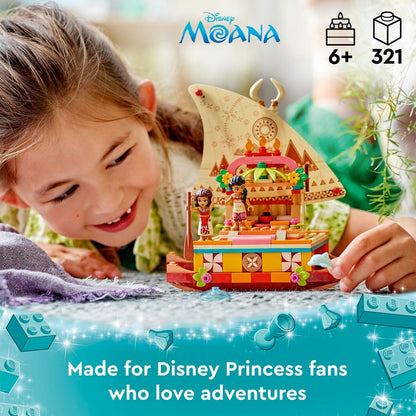 LEGO Disney Princess Moana’s Wayfinding Boat 43210