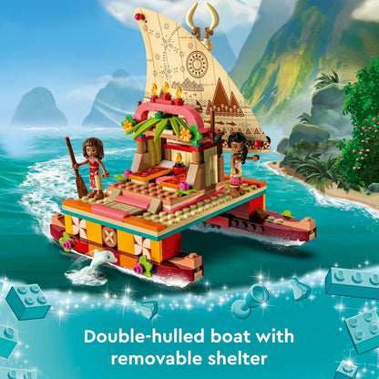 LEGO Disney Princess Moana’s Wayfinding Boat 43210