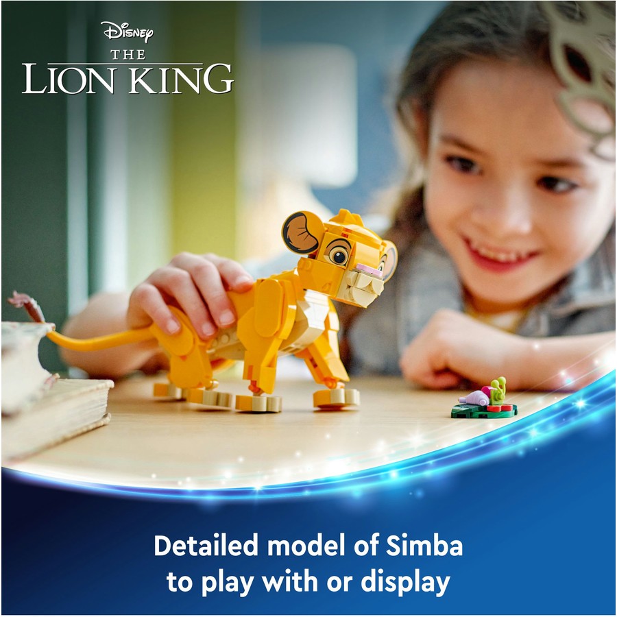 LEGO Disney Simba the Lion King Cub Fun Gift Idea 43243