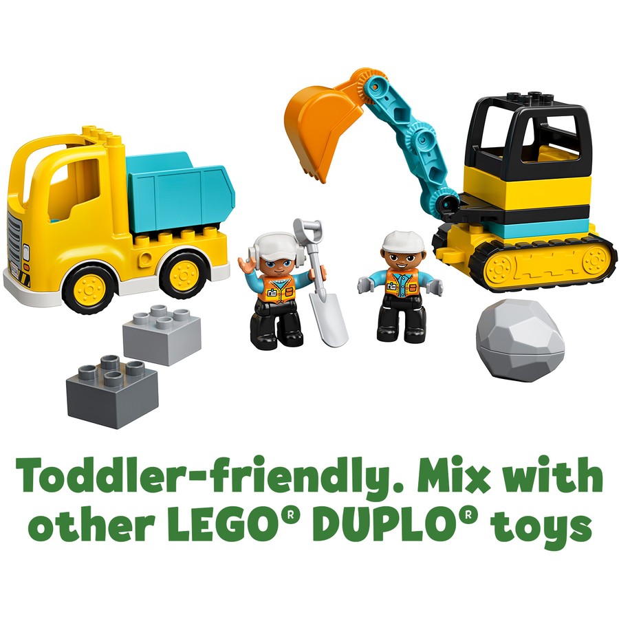 LEGO Duplo Truck & Tracked Excavator - 10931