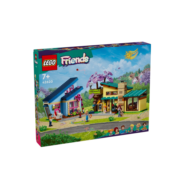 LEGO Friends Olly and Paisley's Family Houses 42620