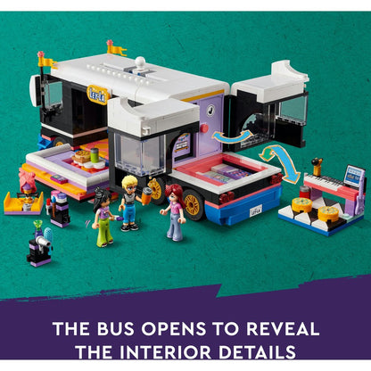 LEGO Friends Pop Star Music Tour Bus 42619