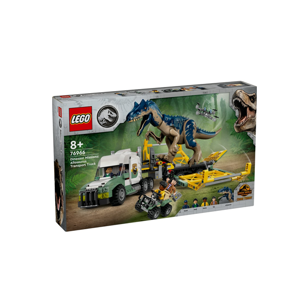 LEGO Jurassic World Dinosaur Missions: Allosaurus Transport Truck 76966