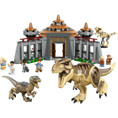 LEGO Jurassic World Visitor Centre: T. rex & Raptor Attack - 76961