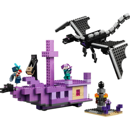 LEGO Minecraft The Ender Dragon and End Ship Toy 21264