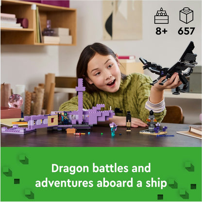 LEGO Minecraft The Ender Dragon and End Ship Toy 21264