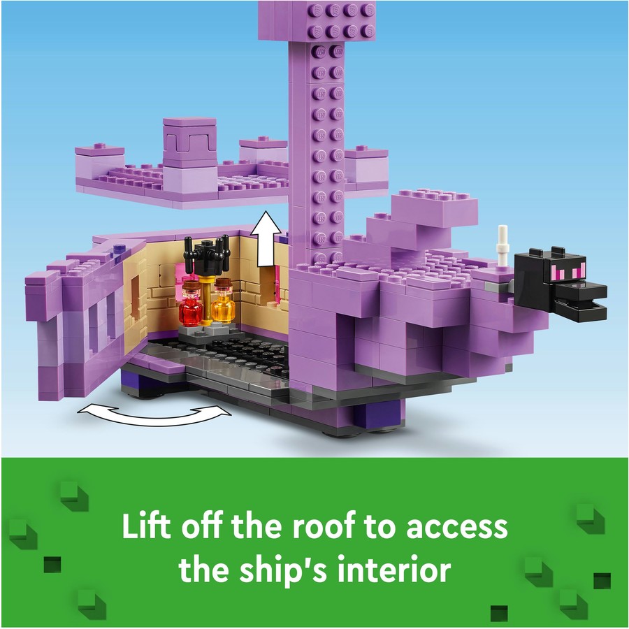 LEGO Minecraft The Ender Dragon and End Ship Toy 21264