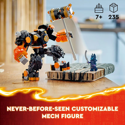 LEGO NINJAGO Cole's Elemental Earth Mech 71806