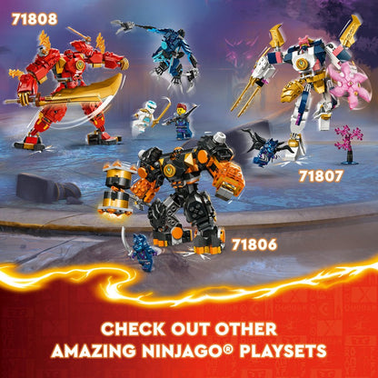 LEGO NINJAGO Cole's Elemental Earth Mech 71806