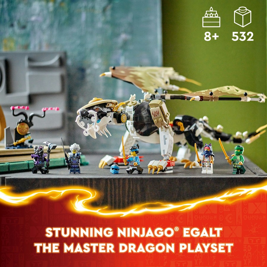 LEGO NINJAGO Egalt the Master Dragon 71809