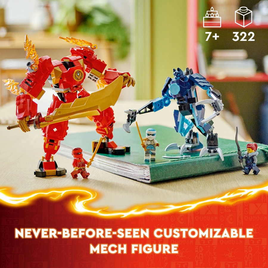 LEGO NINJAGO Kai's Elemental Fire Mech 71808