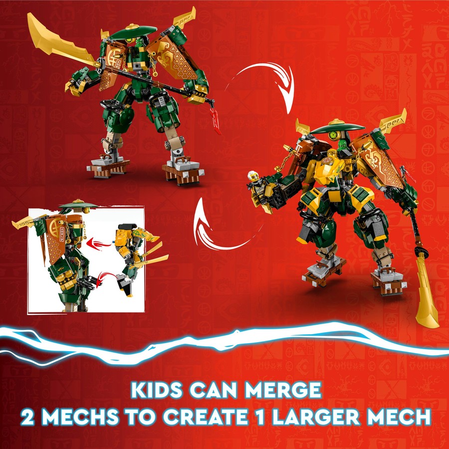 LEGO Ninjago Lloyd and Arin’s Ninja Team Mechs - 71794