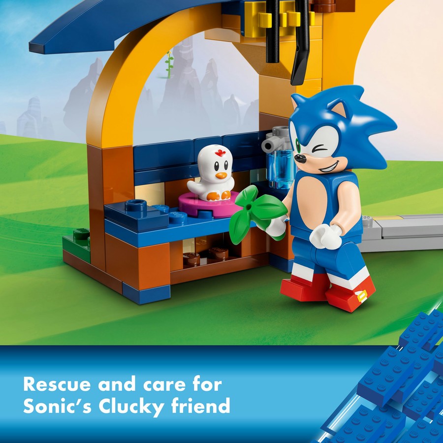 LEGO Sonic the Hedgehog Tails’ Workshop and Tornado Plane 76991