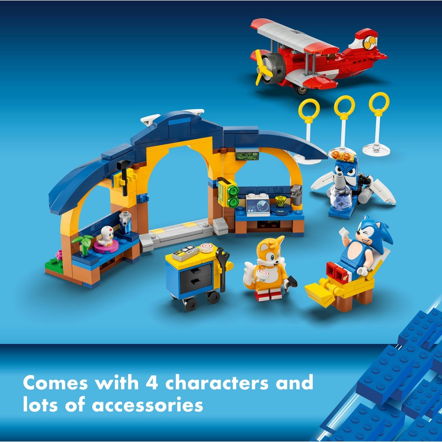 LEGO Sonic the Hedgehog Tails’ Workshop and Tornado Plane 76991