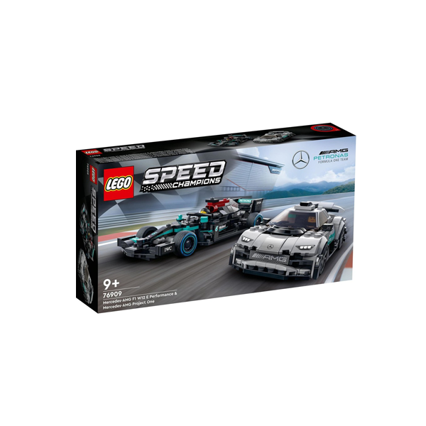 LEGO Speed Champions Mercedes-AMG F1 W12 E Performance & Mercedes-AMG Project One 76909