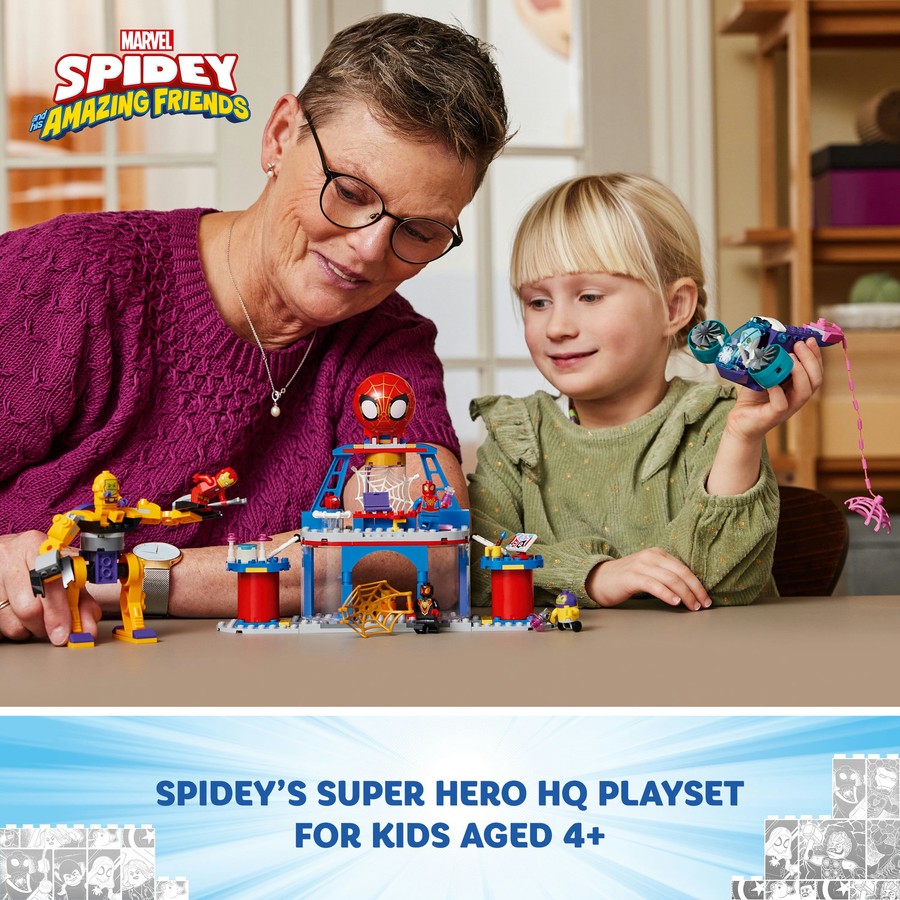 LEGO Spidey Team Spidey Web Spinner Headquarters - 10794