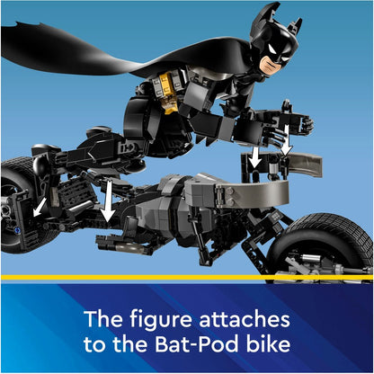 LEGO Super Heroes DC Batman Batman Construction Figure & the Bat-Pod Bike 76273