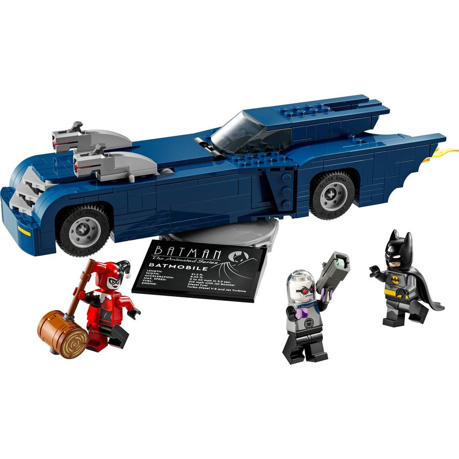 LEGO Super Heroes DC Batman Batman with the Batmobile vs. Harley Quinn & Mr. Freeze 76274