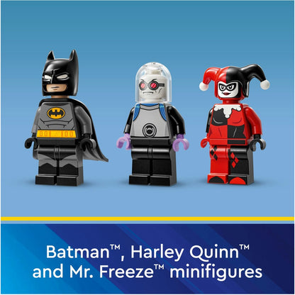 LEGO Super Heroes DC Batman Batman with the Batmobile vs. Harley Quinn & Mr. Freeze 76274