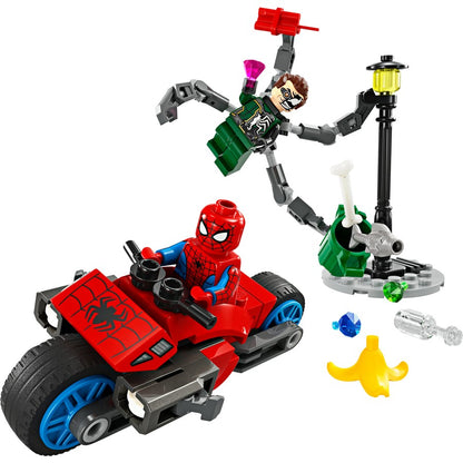 LEGO Super Heroes Marvel Motorcycle Chase: Spider-Man vs. Doc Ock 76275