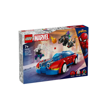 LEGO Super Heroes Marvel Spider-Man Race Car & Venom Green Goblin 76279