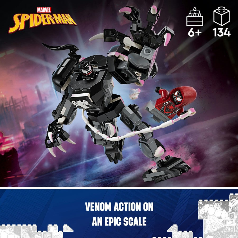 LEGO Super Heroes Marvel Venom Mech Armour vs. Miles Morales 76276