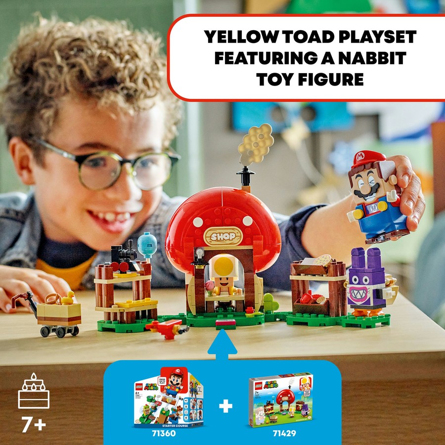 LEGO Super Mario Nabbit at Toad's Shop Expansion Set 71429