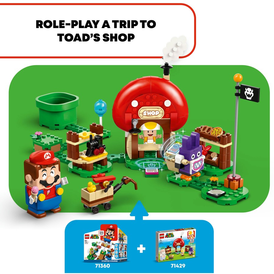 LEGO Super Mario Nabbit at Toad's Shop Expansion Set 71429