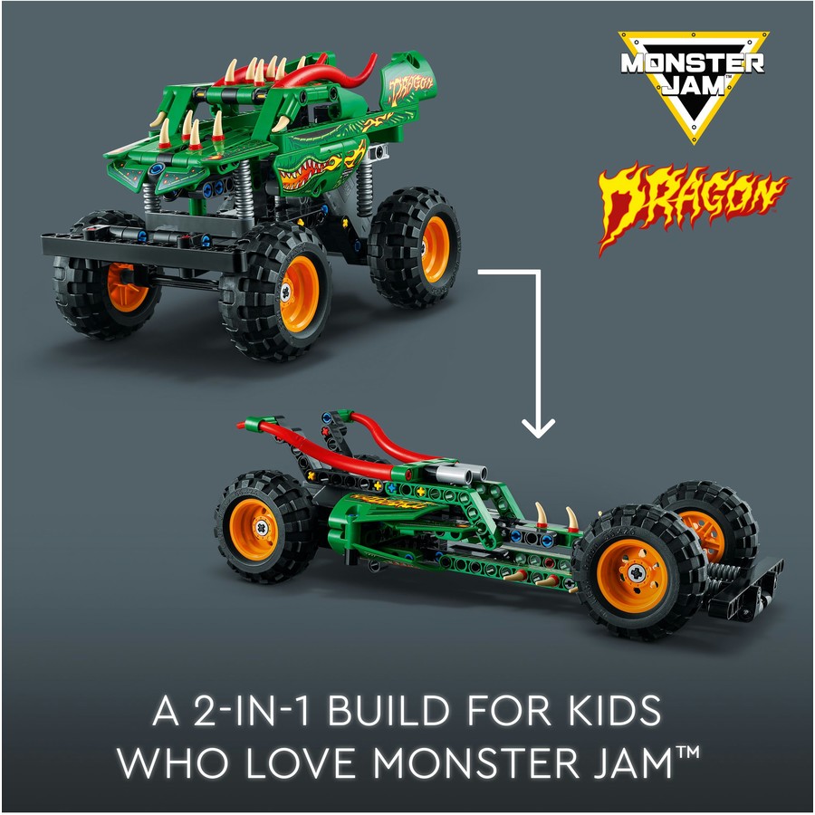 LEGO Technic Monster Jam Dragon 42149