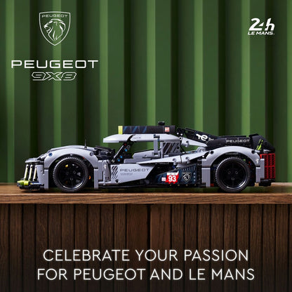 LEGO Technic Peugeot 9X8 24H Le Mans Hybrid Hypercar 42156