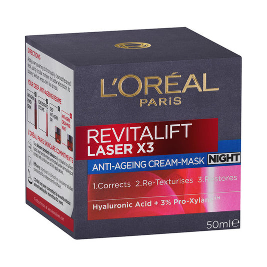L'Oreal Revitalift Laser X3 Night Cream | 50mL