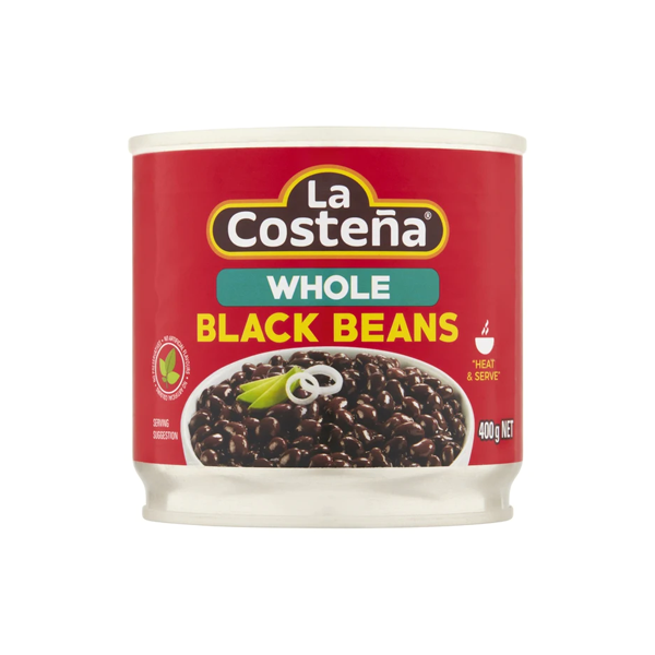 La Costena Whole Black Beans | 400g