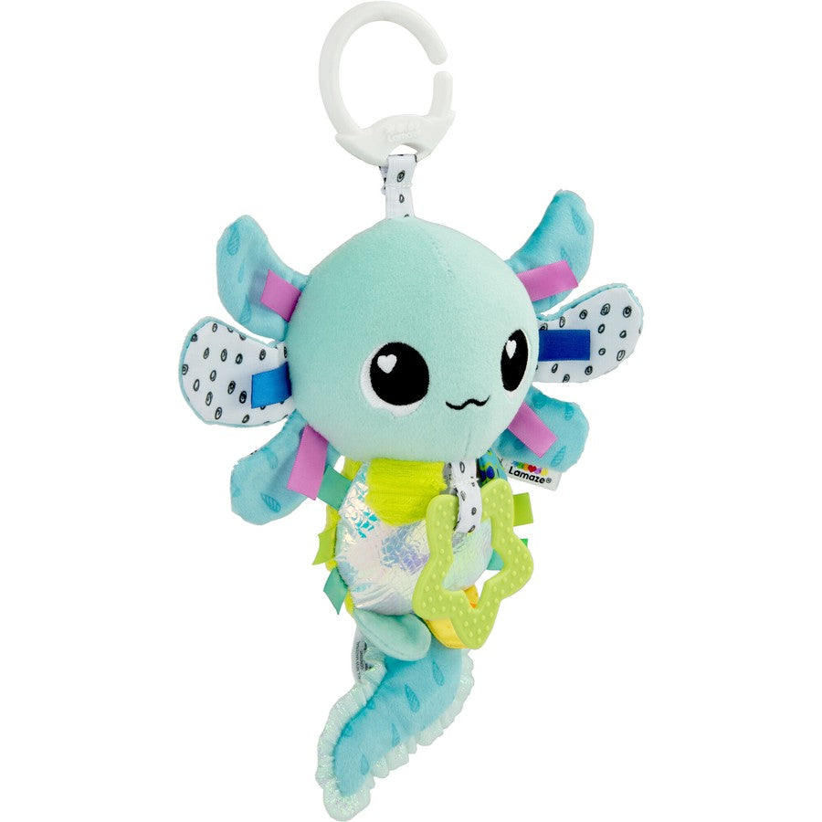 Lamaze Alise the Axolotl Clip & Go Plush Toy