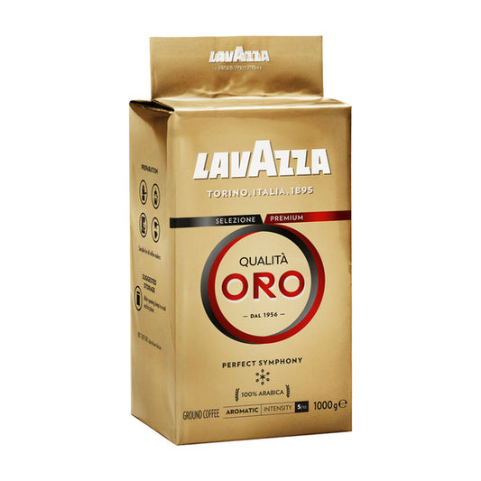 Lavazza Smooth And Aromatic Medium Roast Ground Coffee | 1kg