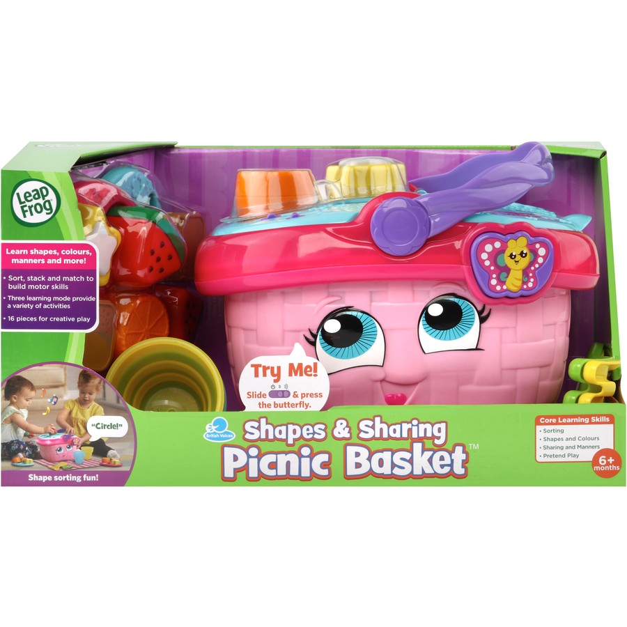 LeapFrog Shapes and Sharing Picnic Basket