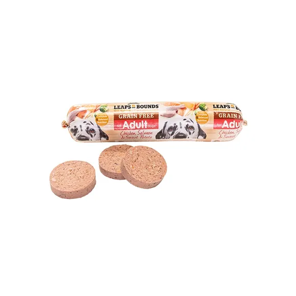 Leaps & Bounds Chicken Salmon & Sweet Potato Dog Roll 2kg