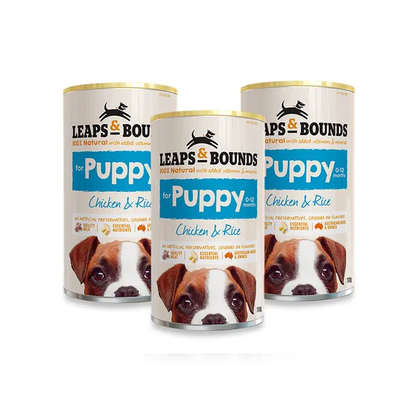 Leaps & Bounds Puppy Can 700g x 36