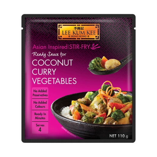 Lee Kum Kee Ready Sauce Coconut Curry Vegetables | 110g