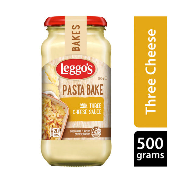 Leggo's Pasta Bake Three Cheese Sauce | 500g