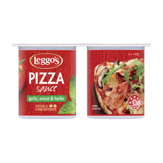 Leggo's Pizza Tomato Paste 2 Pack | 140g