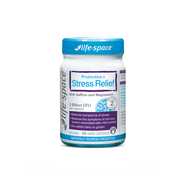 Life-Space Probiotic + Stress Relief 50 Capsules