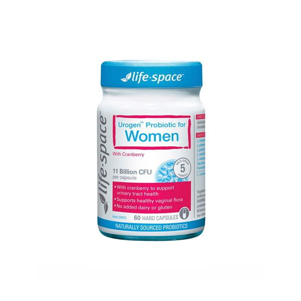 Life-Space Urogen Probiotic for Women 60 Capsules