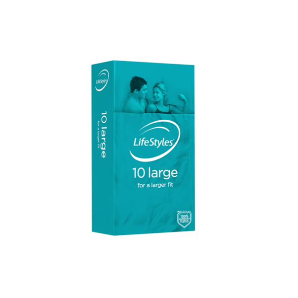 LifeStyles Large Condoms 10 Pack