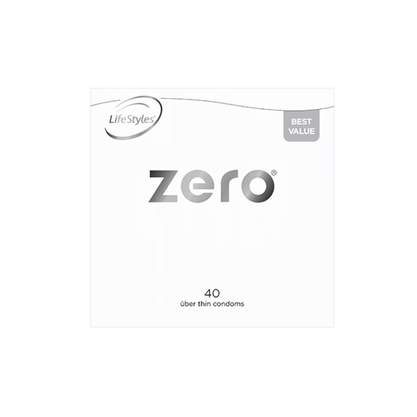LifeStyles Zero Uber Thin Condoms 40 Pack