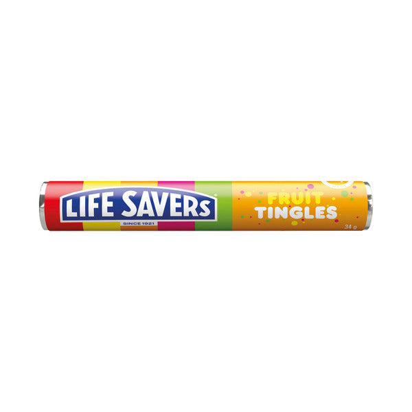 Lifesavers Single Roll Fruit Tingles | 34g
