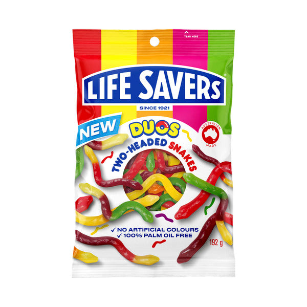 Lifesavers Two Headed Snakes | 192g