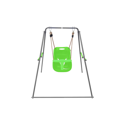 Lifespan Kids Bobcat Foldable Baby Metal Swing Set