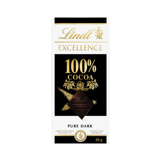 Lindt Excellence 100% Cocoa | 50g