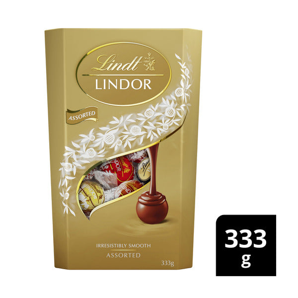 Lindt Lindor Assorted Chocolate Cornet | 333g