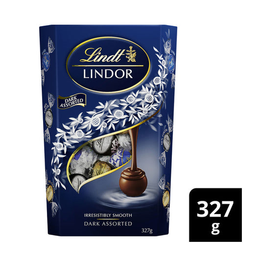 Lindt Lindor Dark Assorted Chocolate Cornet | 327g